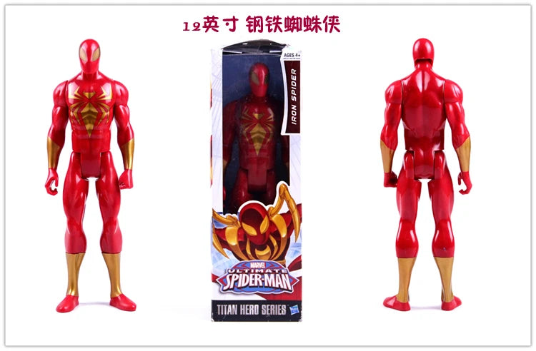 Original Hasbro The Avengers Marvel Anime Figure Thanos Captain America Iron Man Spider-Man Venom Action Figure Dolls Toys