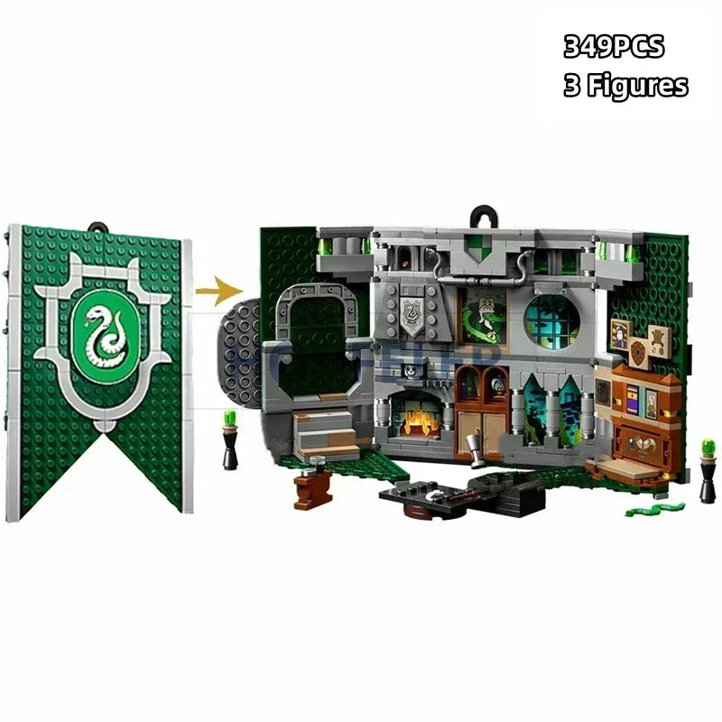 NEW Magic Castle School Building Blocks Brick Cartoon Action Figure Toys Model Toys for Children Birthday Christmas Gift