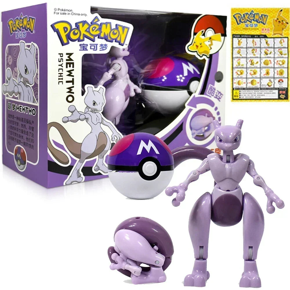 Pokemon Ball Variant Toys Model Pikachu Jenny Turtle Pocket Monsters Pokemones Action Figure Toys Children boy girl Gifts toy