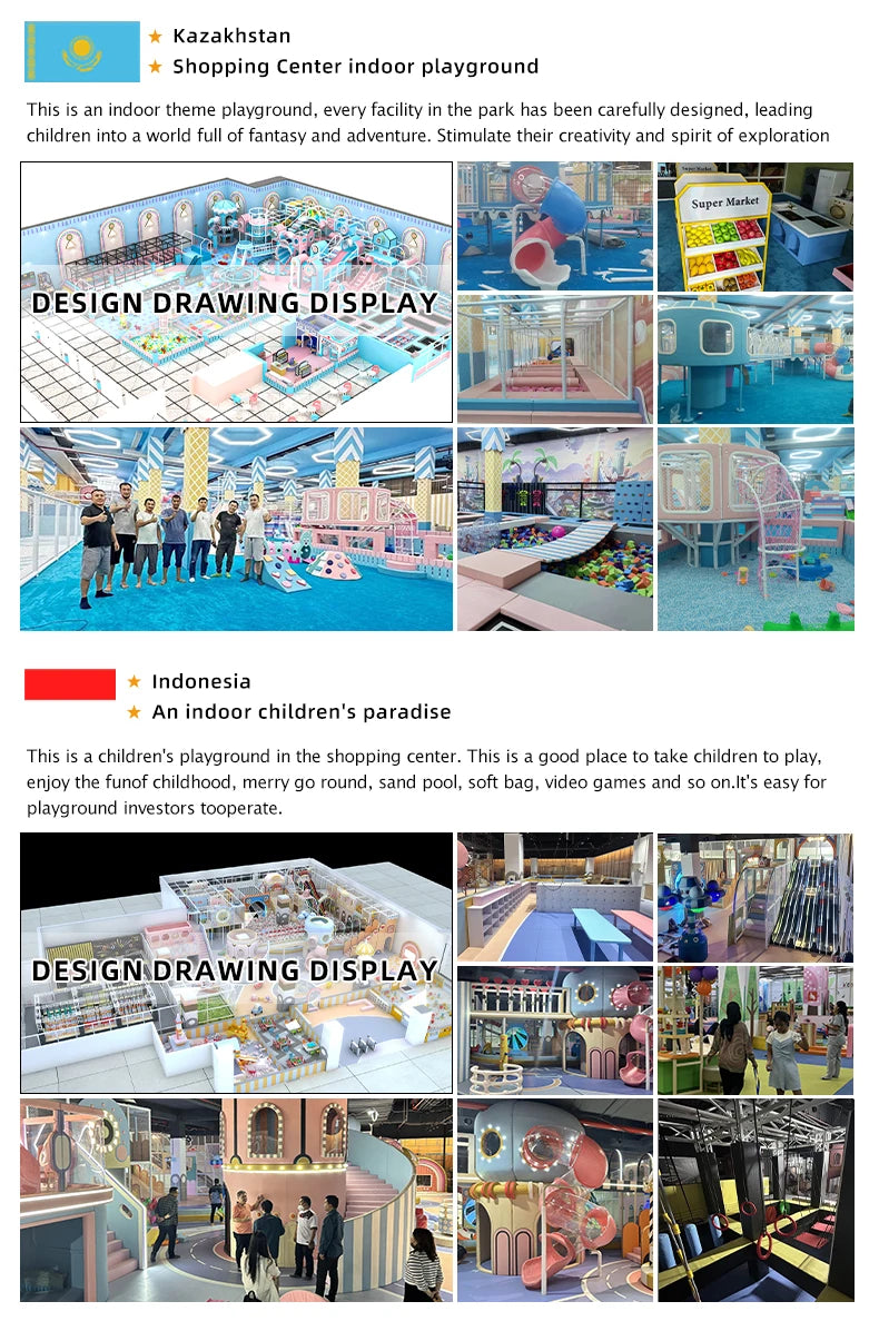 New Style Custom Soft Indoor Playground Equipment Children Baby Climb Toys Toddler Plastic Sets Amusement Park Slide Swing