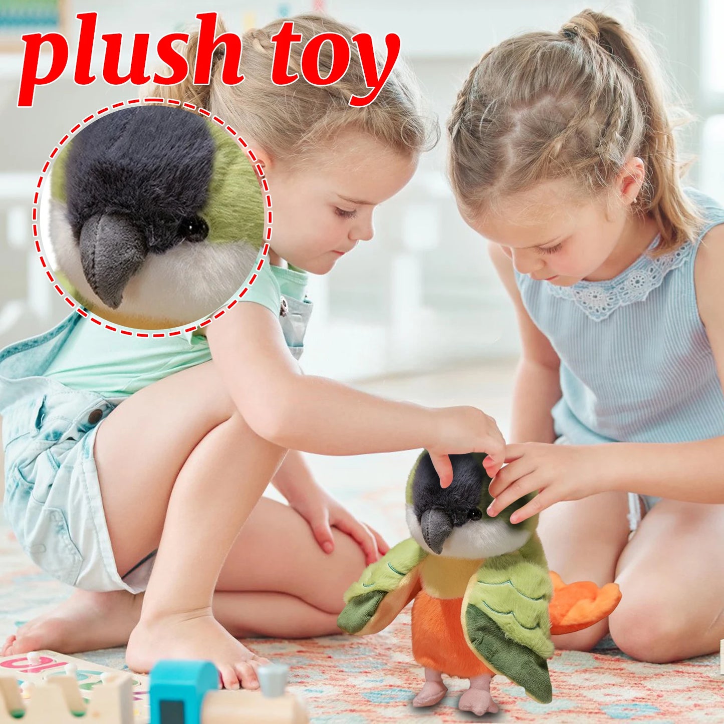 Loro de Peluche – Juguete Divertido para Juegos y Cuentos