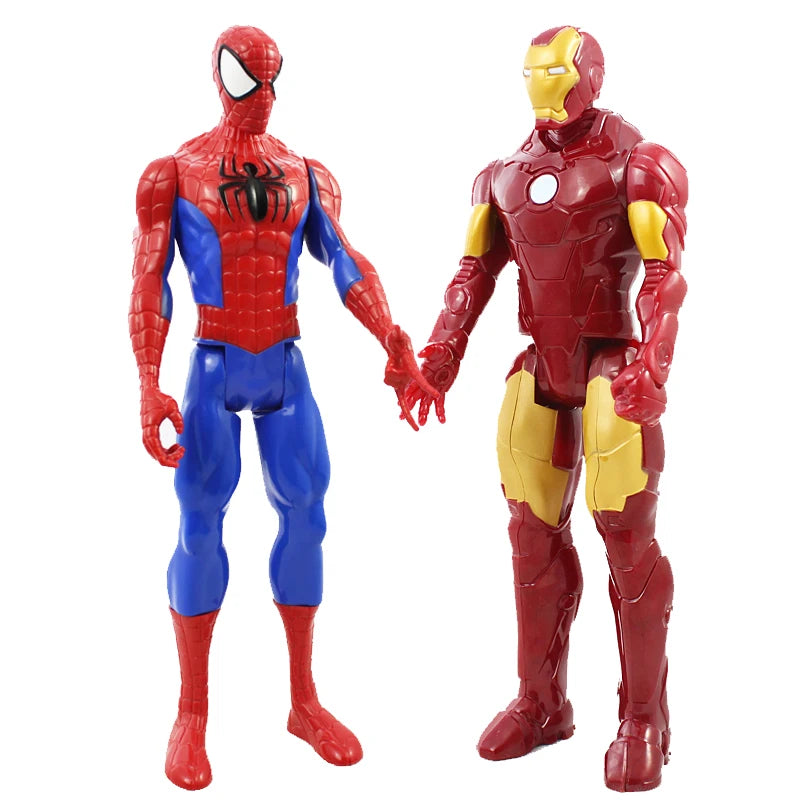 Original Hasbro The Avengers Marvel Anime Figure Thanos Captain America Iron Man Spider-Man Venom Action Figure Dolls Toys