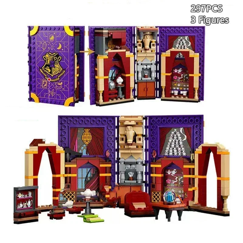NEW Magic Castle School Building Blocks Brick Cartoon Action Figure Toys Model Toys for Children Birthday Christmas Gift