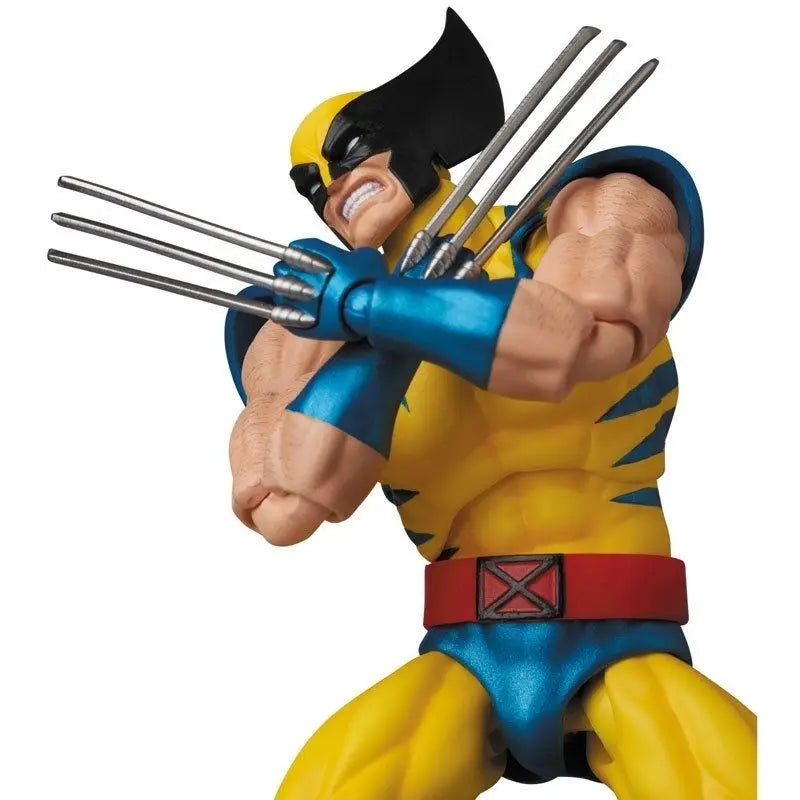 In Stock Ct Toys Mafex 096 Manga Version Wolverine Action Figure Ct Toys Logan Classic Battle Suit Marvel Mobile Figurine Model