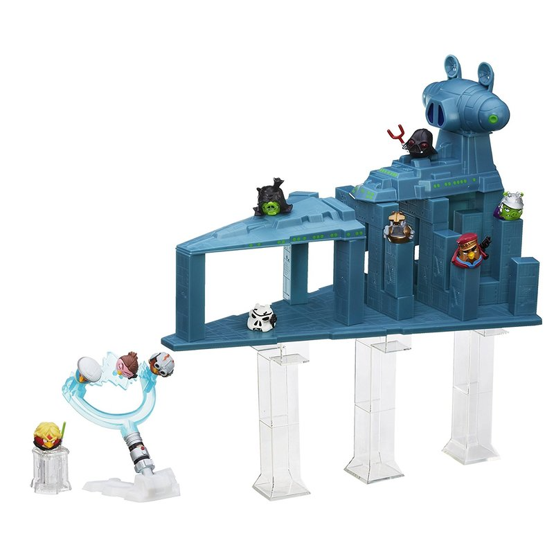 Hasbro Angry Birds Action Figure Star Wars Catapult Desktop Game Telepods Star Destroyer Model Collection Hobby Gifts Toys