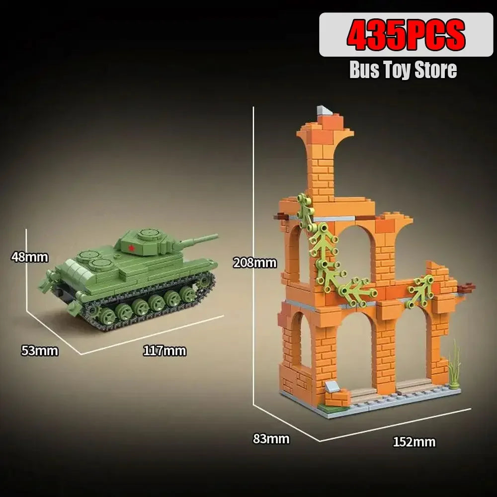 Germany Series Leopard Medium Tank G Late   Tank Military Series WW2 Tank Building Blocks  Bricks Model Set Toys for Kids Gifts