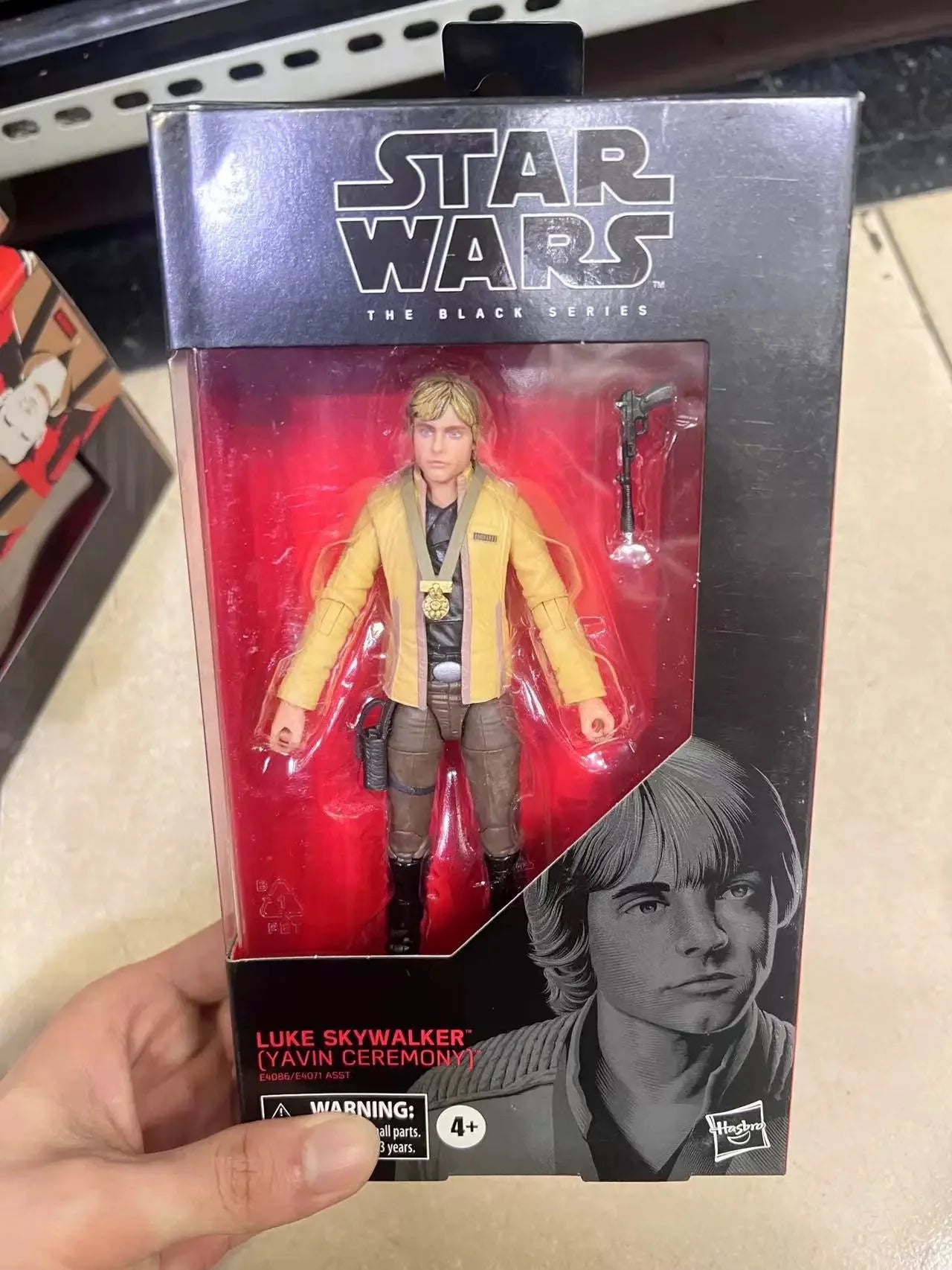 Hot Original Hasbro Star Wars The Series 6inch Mace Windu Darth Vader Collectible Action Figure Toy For Children Christmas Gifts