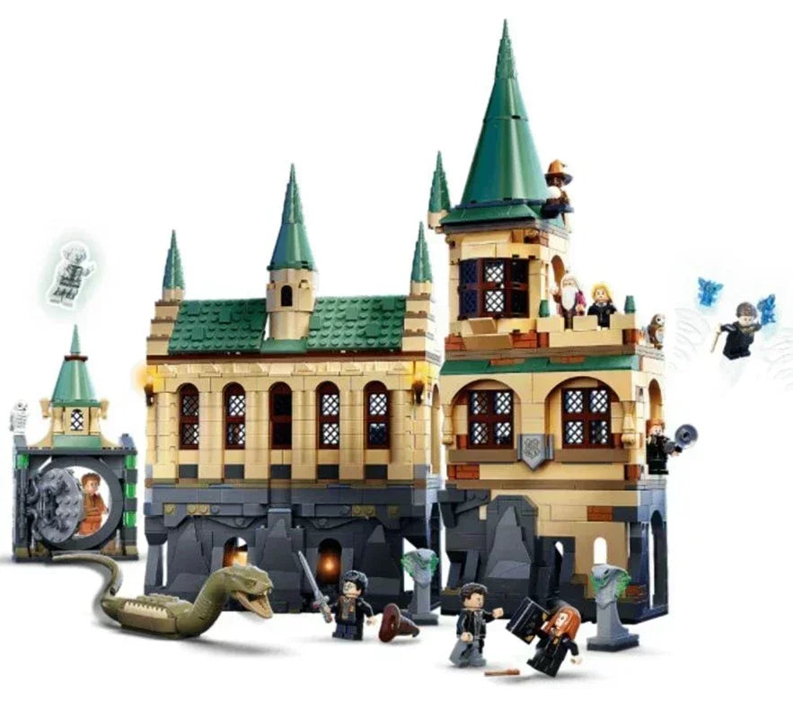 NEW Magic Castle School Building Blocks Brick Cartoon Action Figure Toys Model Toys for Children Birthday Christmas Gift