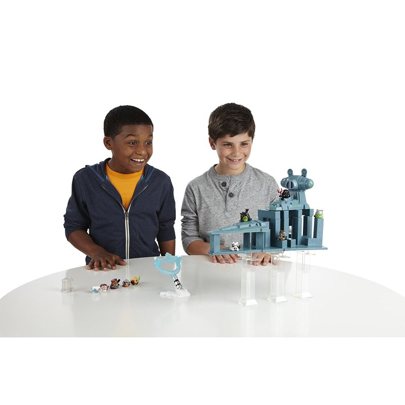 Hasbro Angry Birds Action Figure Star Wars Catapult Desktop Game Telepods Star Destroyer Model Collection Hobby Gifts Toys