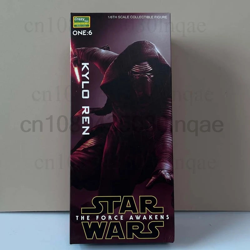 Crazy Toys 1:6 Star Wars Figure Movie Kylo Ren PVC Action Figure Collection Model Toys Room Ornament Gift For Kids