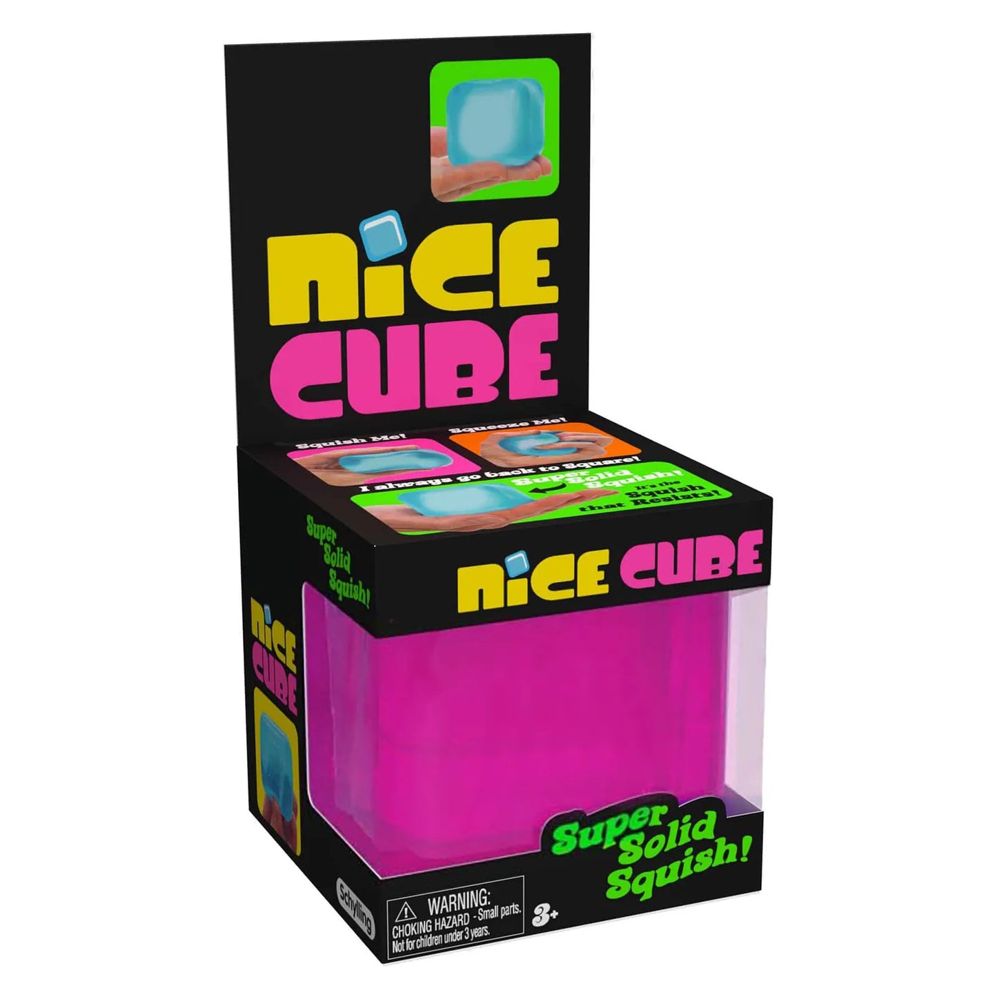 Squishy Ice Cube Fidget Toy Square Shape Squishy Stress Ball Squeeze Toys Stress Relief Sensory Toy For Kids Adults Gift