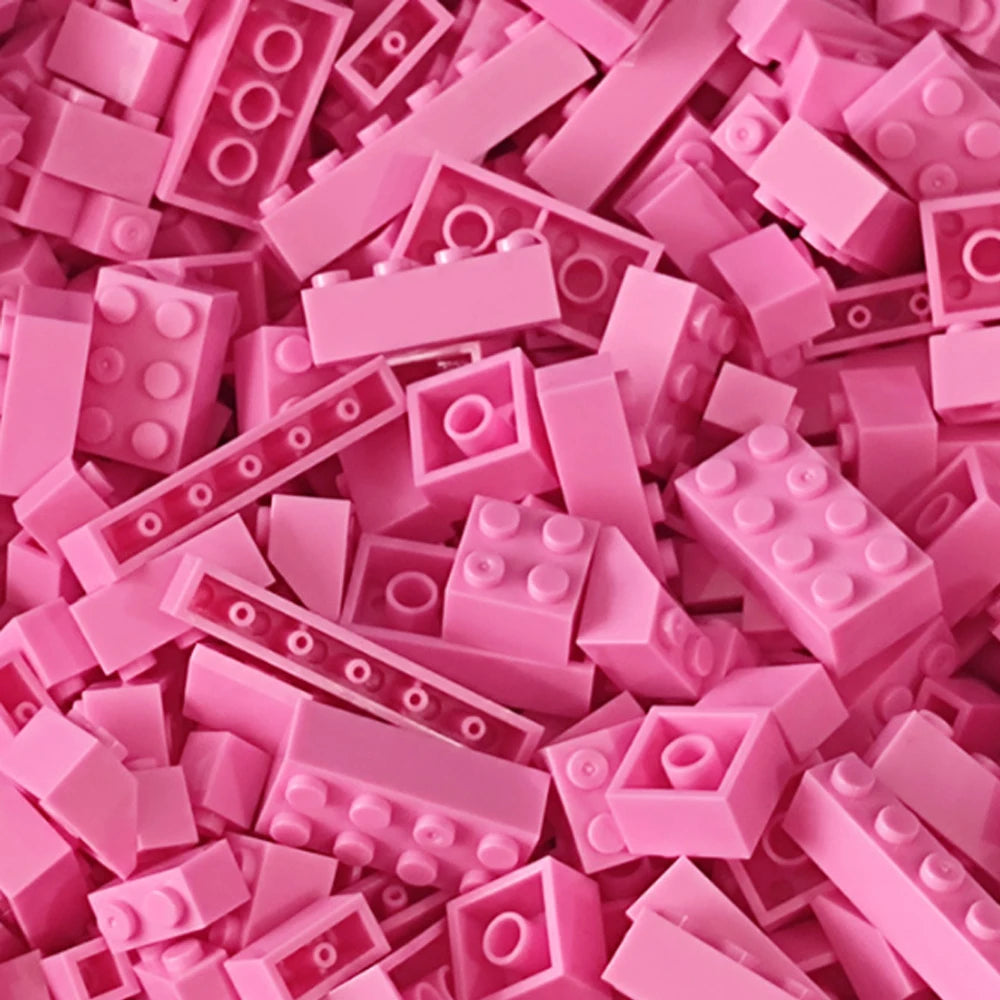 125/250g Building Blocks Bulk Set City Classic Bricks Colorful Assembly DIY Creative Toy Educational Interactive Toy for Kids