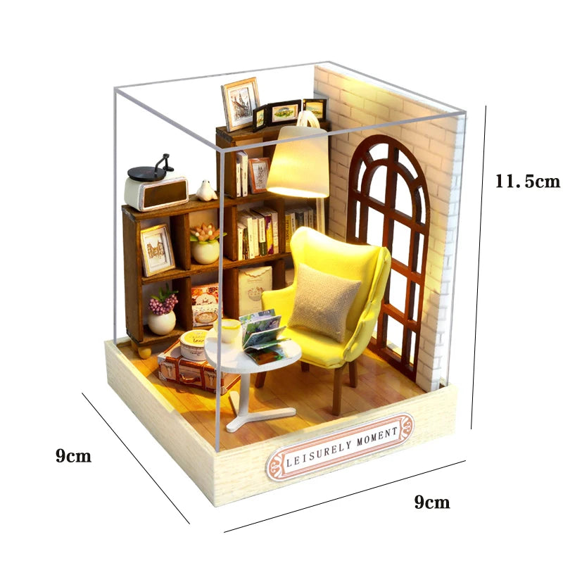 Kit Mini Casa DIY 3D – Regalo Creativo para Armar y Decorar