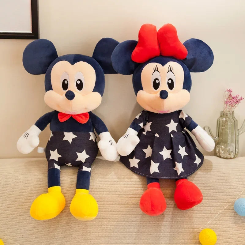 Disney Mickey Mouse Star Minnie Mouse Plush Toy Cartoon Anime Mickey Mouse Plush Doll Pillow As A Birthday Gift for Girlfriend