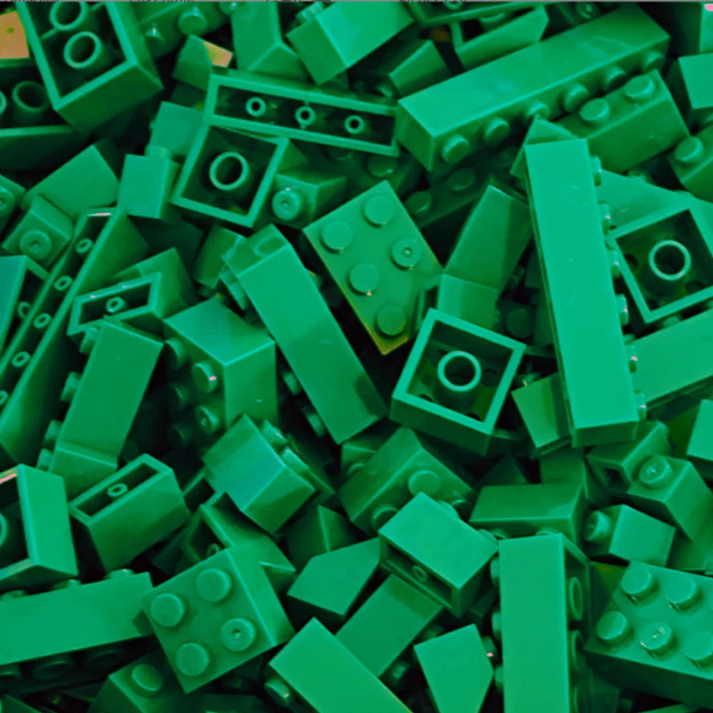 125/250g Building Blocks Bulk Set City Classic Bricks Colorful Assembly DIY Creative Toy Educational Interactive Toy for Kids