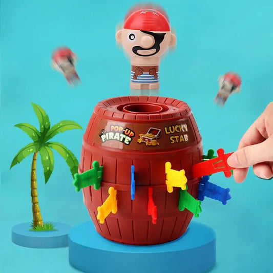 Pirate Board Game Montessori Family Gathering Game Funny Toy Lucky Game Jumping Pirates Children Board Games Boys and Girls Gift