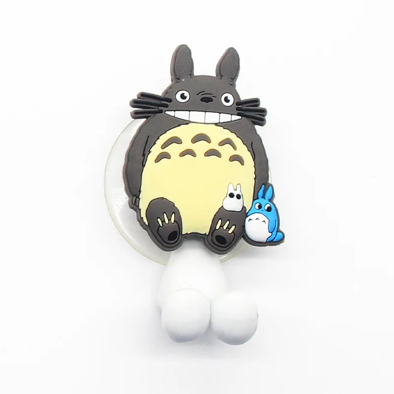 Disney  Stitch Anime Figure Mickey Mouse kids Toothbrush Holder Minnie Mouse Cartoon Wall Mounted Shelf Kitchen Bathroom Toys