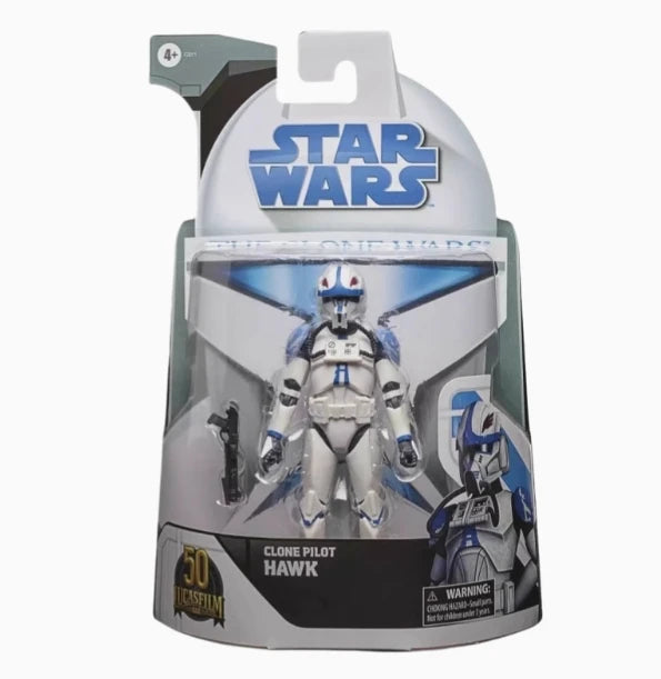 Hot Original Hasbro Star Wars The Series 6inch Mace Windu Darth Vader Collectible Action Figure Toy For Children Christmas Gifts