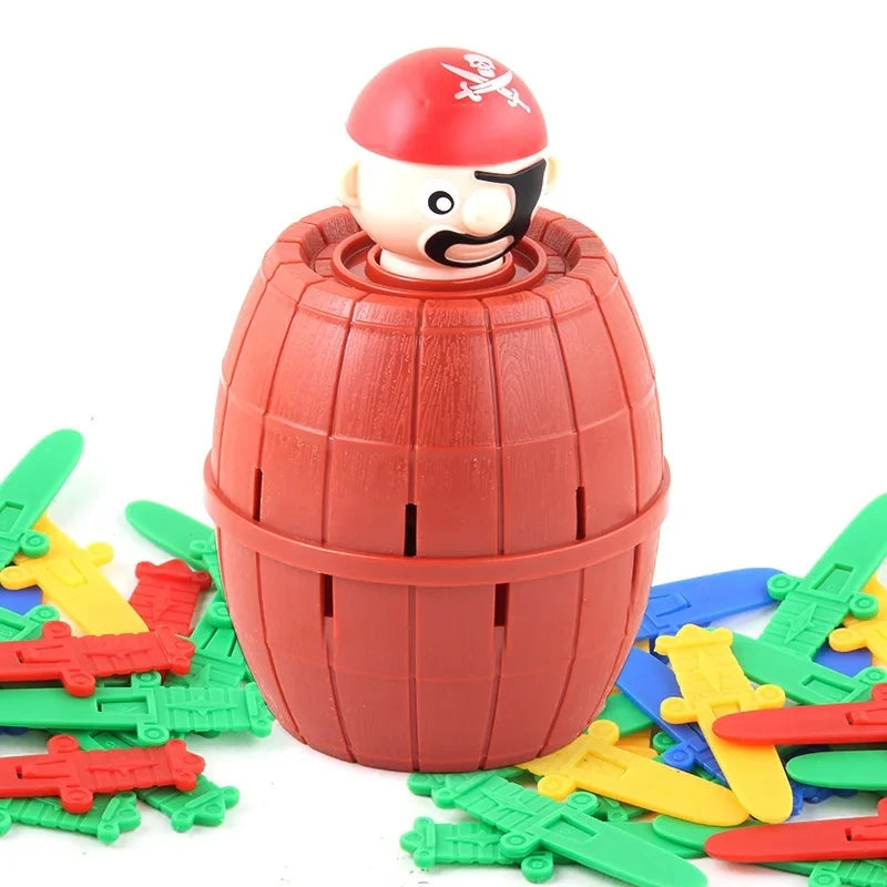Pirate Board Game Montessori Family Gathering Game Funny Toy Lucky Game Jumping Pirates Children Board Games Boys and Girls Gift