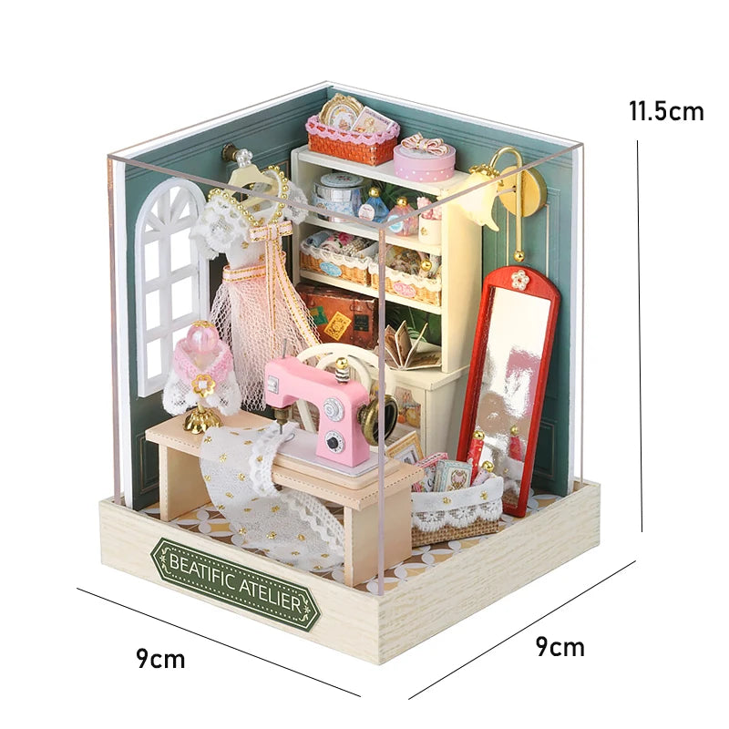 Kit Mini Casa DIY 3D – Regalo Creativo para Armar y Decorar
