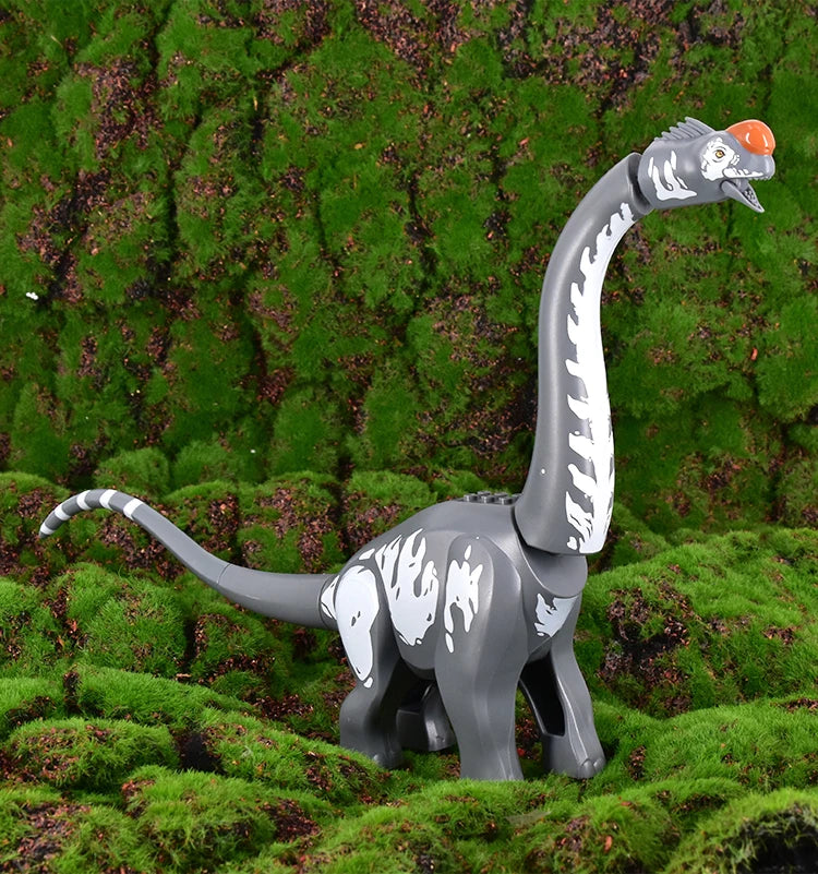 2025 New Jurassic Dinosaur Titanosaurus Animals DIY Blocks Mini Models Building Blocks Bricks Kid Dino Toys For Children