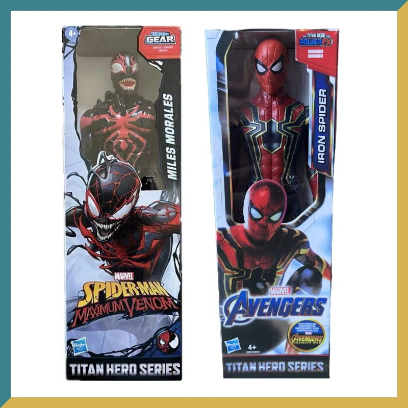 Hasbro MAPVEL 12 Inch Steel Spider Hero Doctor Venom Joint Mobile Doll Figure Model Ornament Toy Collection Gift