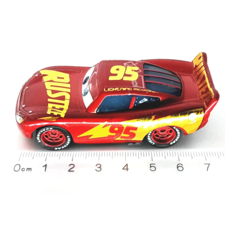 Cars Disney Pixar Car 2 3 Alloy Car Lightning McQueen Jackson Storm Mack Sally Truck Diecast Model Toy Children Birthday Gift