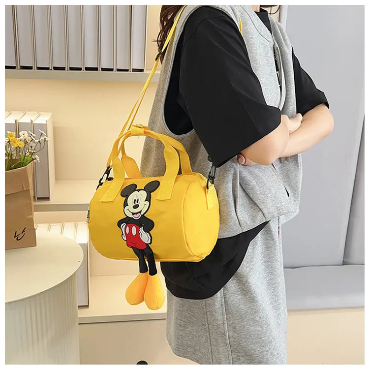 Disney New Plush Bag Cartoon Oxford Fabric Backpack Kindergarten Baby's Schoolbag Casual Small Backpack  holiday birthday gift