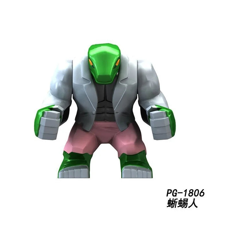 Marvel Superhero Anime Doll Building Blocks Venom Massacre Symbiosis, Spider Man Deadpool Wolverine Couple Gift Toy