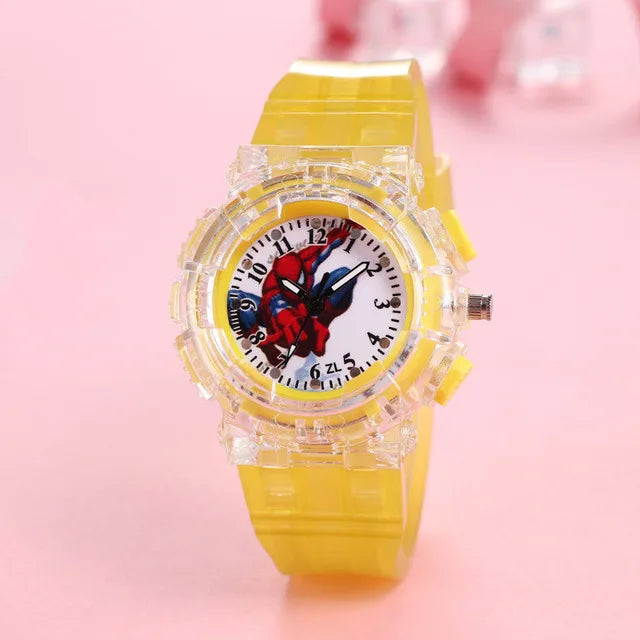 Hello Kitty Kuromi Melody Cinnamonroll Cartoon Anime Figures Student Wrist Watch Kids Watch Toys Boys Girls Birthday Party Gifts