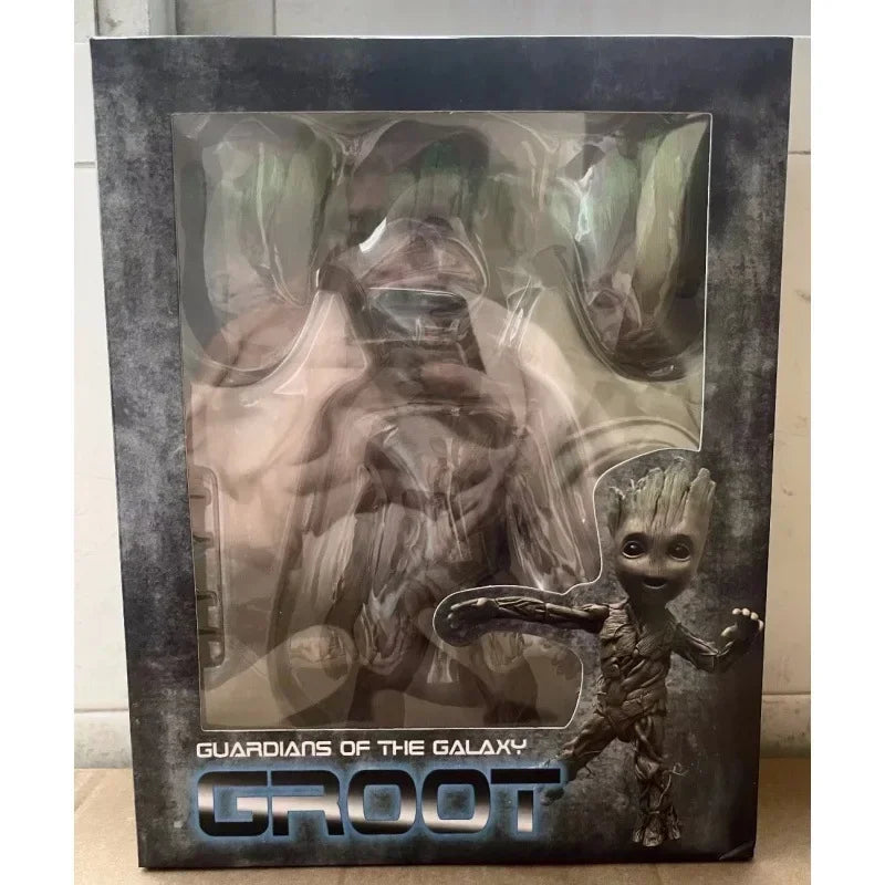 26cm Guardians of The Galaxy Groot Action Figure Toys Large Cute Small Tree Man Statue Model Doll Collectibles Ornament Gifts