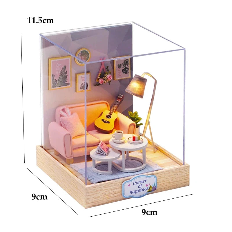 Kit Mini Casa DIY 3D – Regalo Creativo para Armar y Decorar
