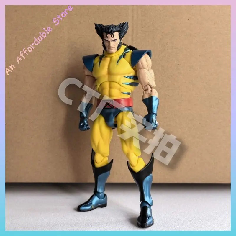In Stock Ct Toys Mafex 096 Manga Version Wolverine Action Figure Ct Toys Logan Classic Battle Suit Marvel Mobile Figurine Model