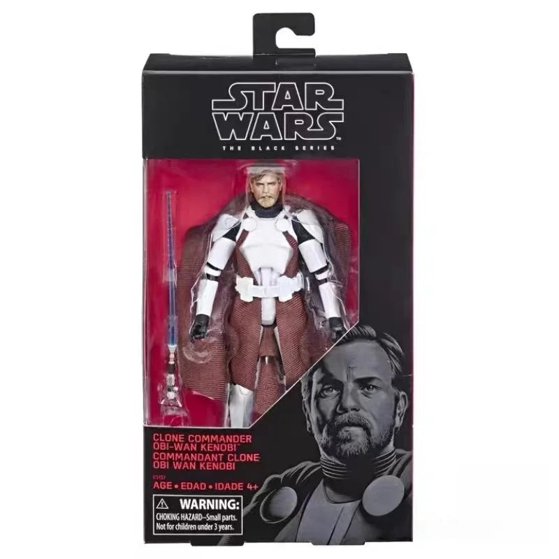 Hot Original Hasbro Star Wars The Series 6inch Mace Windu Darth Vader Collectible Action Figure Toy For Children Christmas Gifts