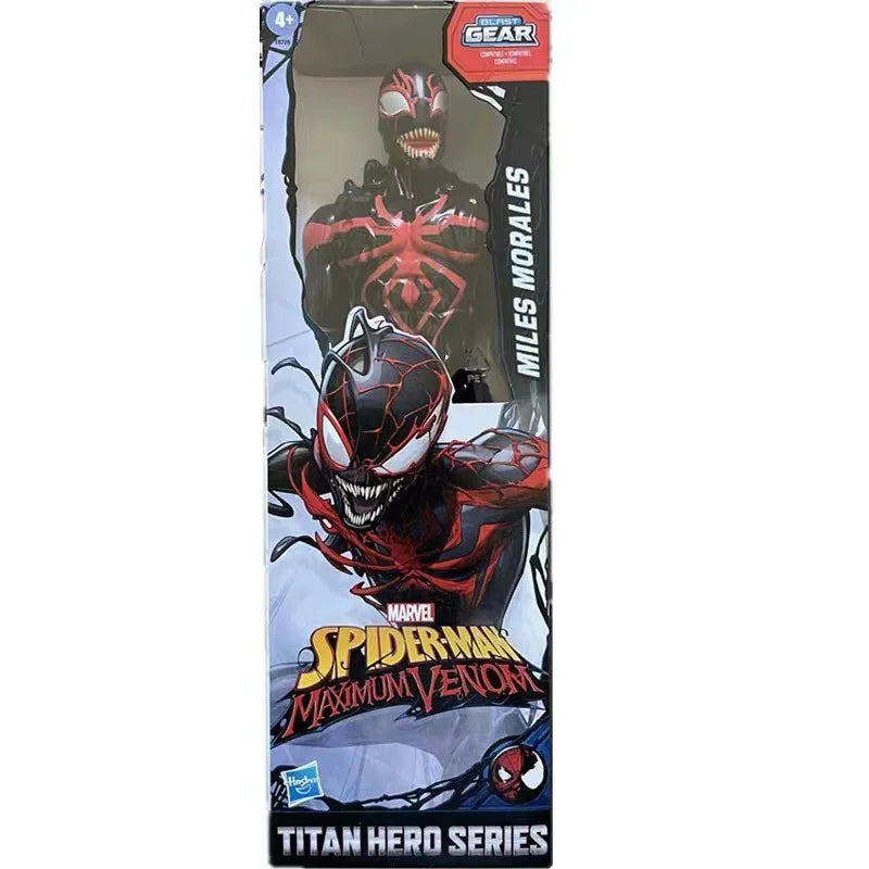 Hasbro MAPVEL 12 Inch Steel Spider Hero Doctor Venom Joint Mobile Doll Figure Model Ornament Toy Collection Gift