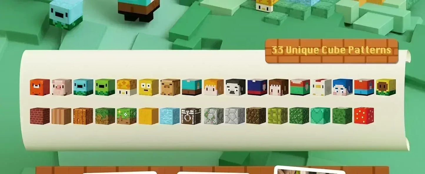 Magnetic Building Blocks Kid Toys Magnet Cube Set Mine World for Age 3+ Boys Girls DIY Model Children Magnets Toys Sensory Gifts