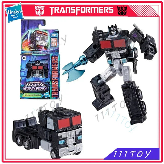 In Stock Hasbro Transformers Classic Toys Legacy Evolution Core Nemesis Prime Action Figure Robot Toy Collectibles Gifts Hobbies