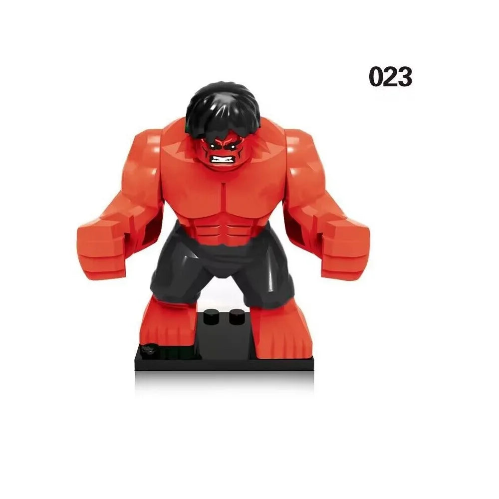 Marvel Superhero Anime Doll Building Blocks Venom Massacre Symbiosis, Spider Man Deadpool Wolverine Couple Gift Toy