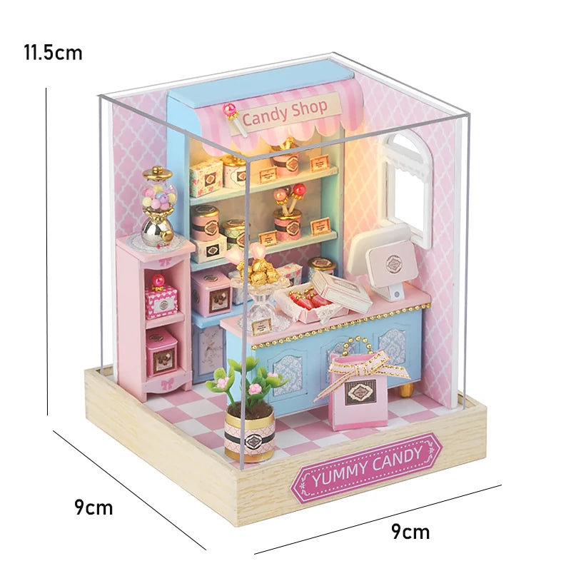 Kit Mini Casa DIY 3D – Regalo Creativo para Armar y Decorar