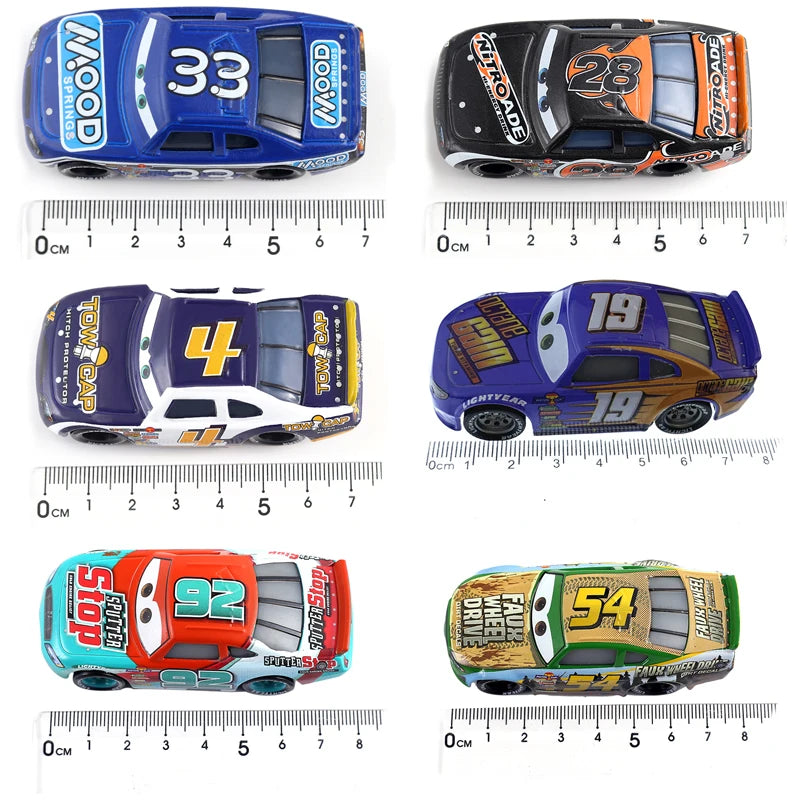 Cars Disney Pixar Car 2 3 Alloy Car Lightning McQueen Jackson Storm Mack Sally Truck Diecast Model Toy Children Birthday Gift