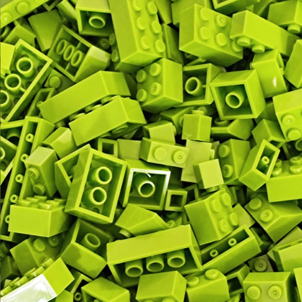 125/250g Building Blocks Bulk Set City Classic Bricks Colorful Assembly DIY Creative Toy Educational Interactive Toy for Kids