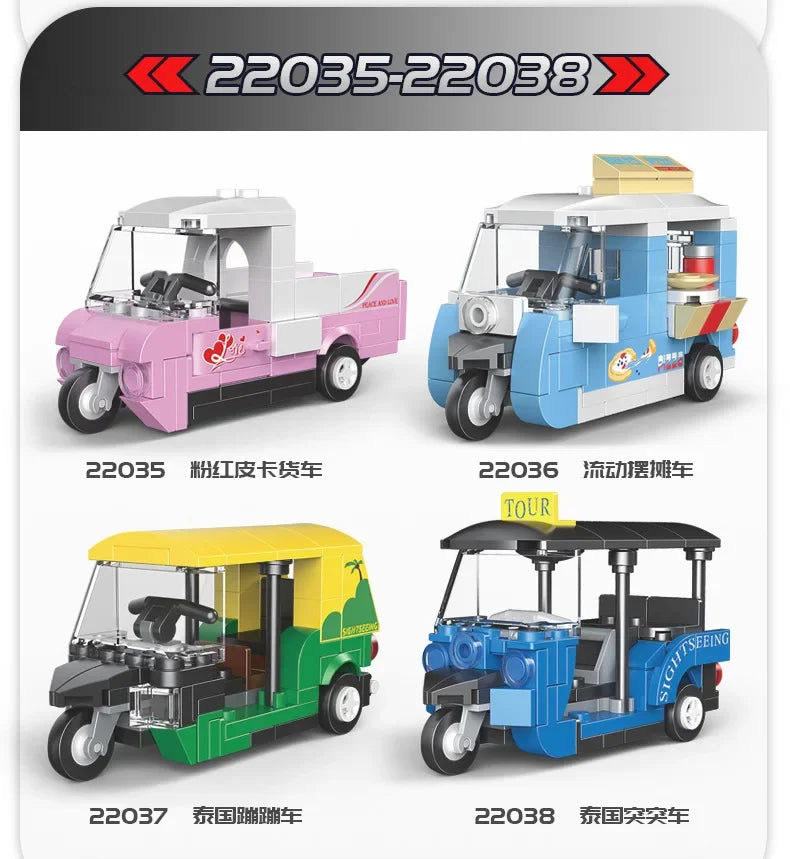 Racing Car Bus Engineering Vehicle Ambulance Pull Back Model Building Blocks Brick Toys Children Boys Compatible With Lego