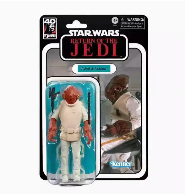 Hot Original Hasbro Star Wars The Series 6inch Mace Windu Darth Vader Collectible Action Figure Toy For Children Christmas Gifts