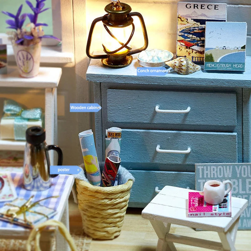 Kit Mini Casa DIY 3D – Regalo Creativo para Armar y Decorar