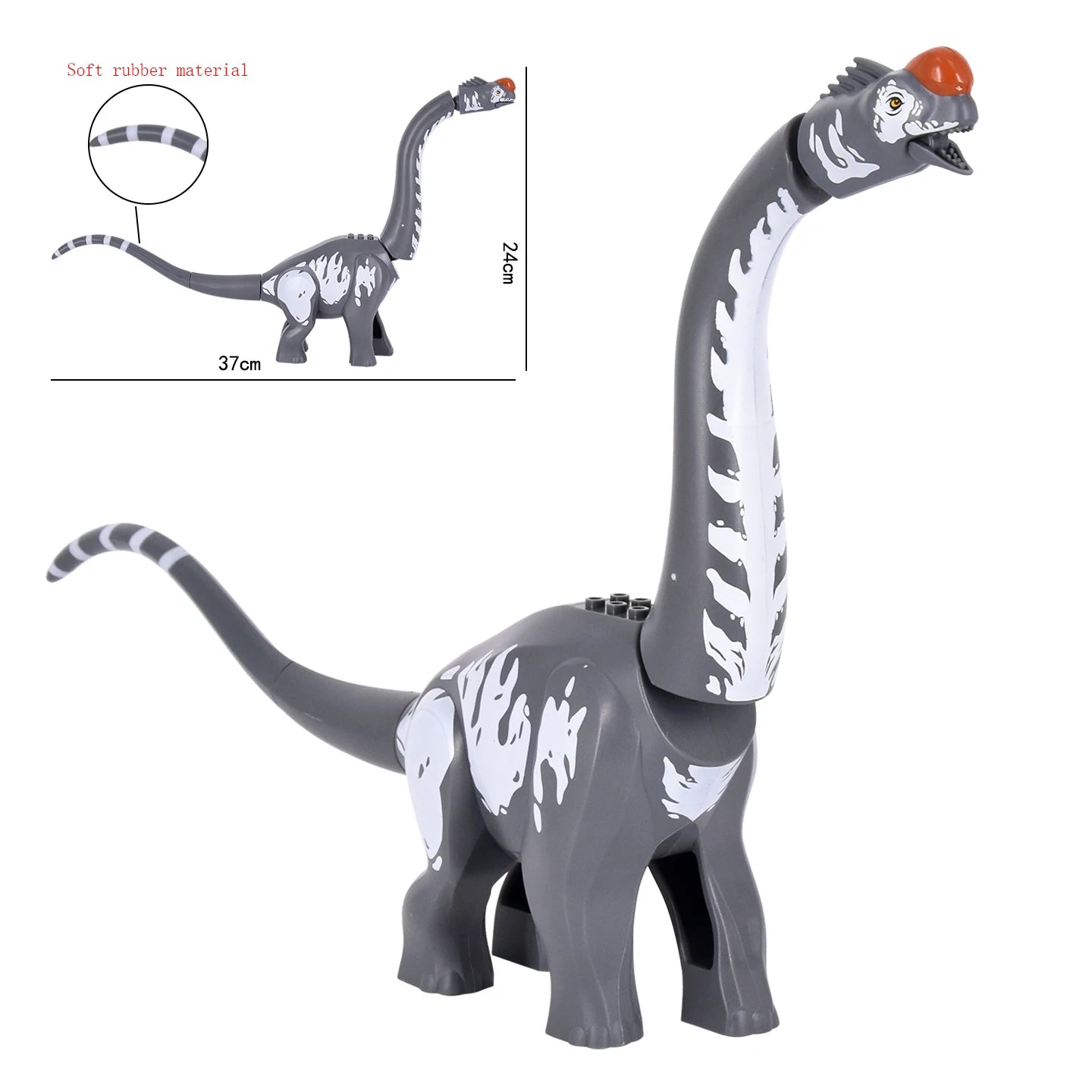 2025 New Jurassic Dinosaur Titanosaurus Animals DIY Blocks Mini Models Building Blocks Bricks Kid Dino Toys For Children