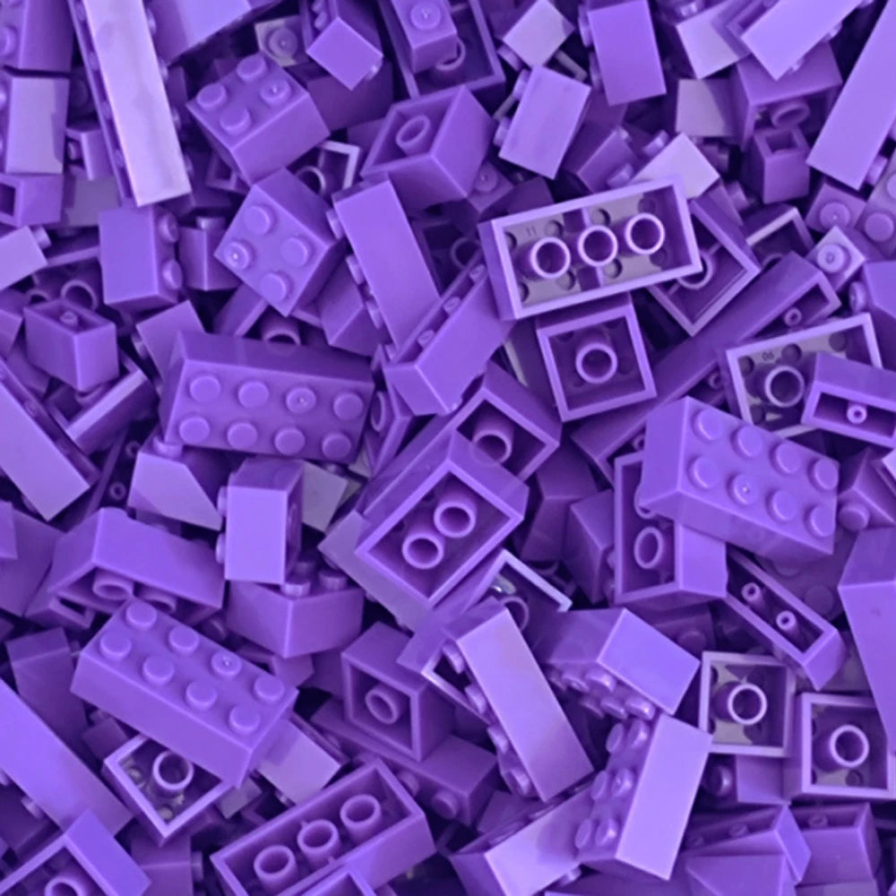 125/250g Building Blocks Bulk Set City Classic Bricks Colorful Assembly DIY Creative Toy Educational Interactive Toy for Kids