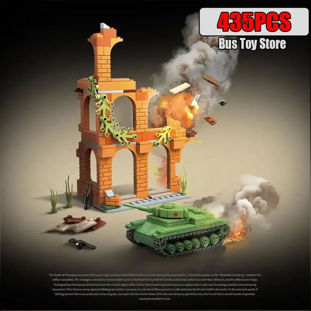 Germany Series Leopard Medium Tank G Late   Tank Military Series WW2 Tank Building Blocks  Bricks Model Set Toys for Kids Gifts
