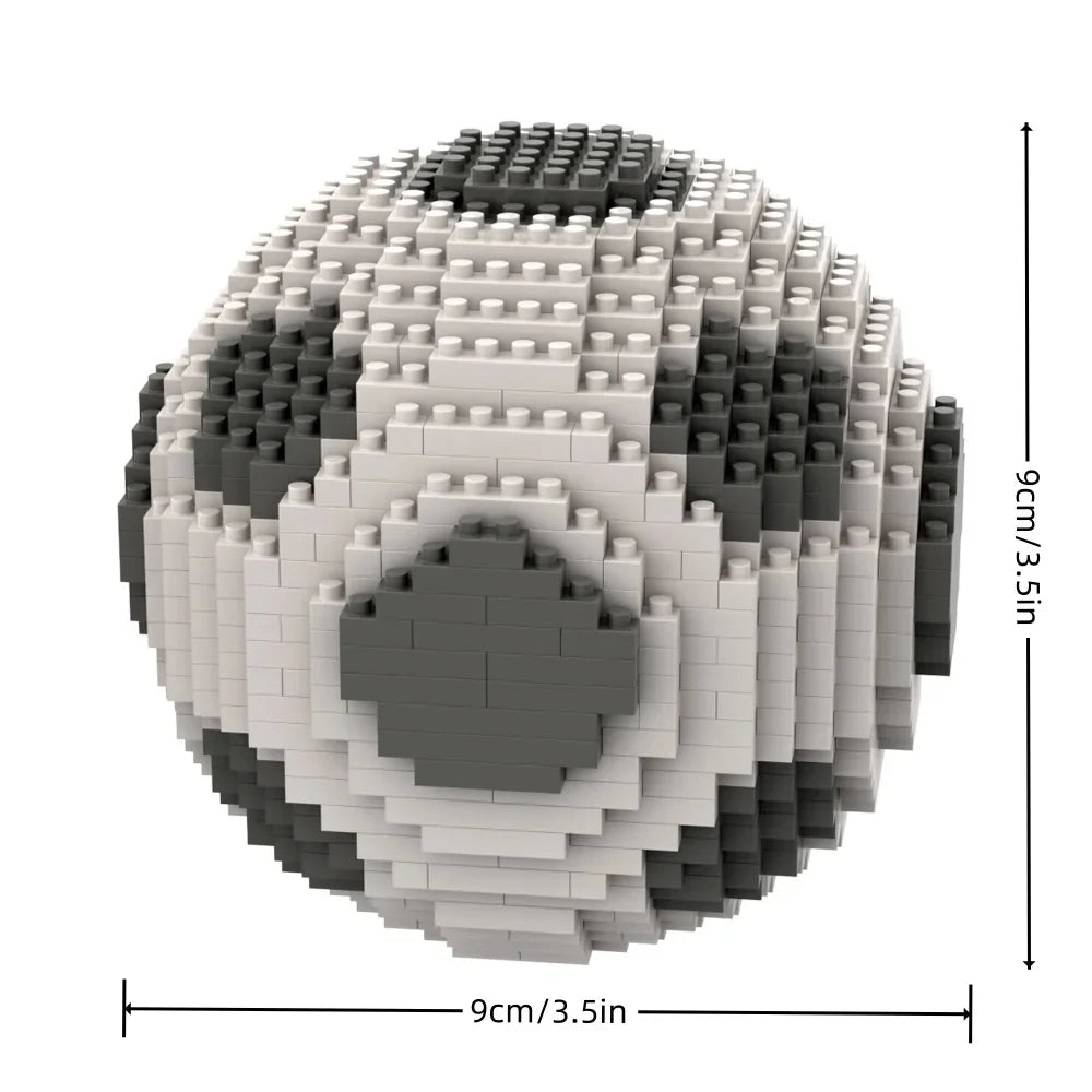Soccer Stadium Model Micro Building Blocks Toys-Favorite among Fans,Create Your Stadium,Collectible,Decorative,Challenging Build