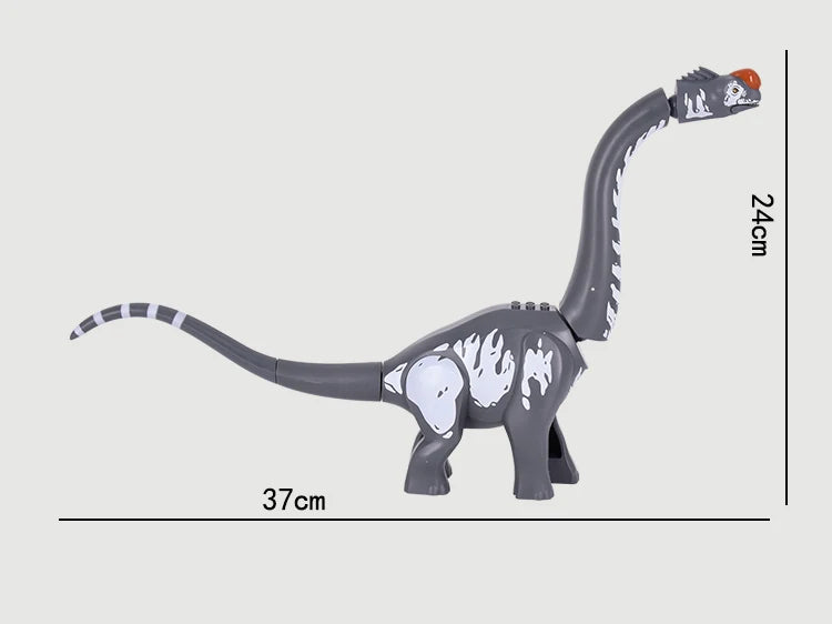 2025 New Jurassic Dinosaur Titanosaurus Animals DIY Blocks Mini Models Building Blocks Bricks Kid Dino Toys For Children