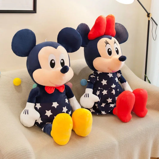 Disney Mickey Mouse Star Minnie Mouse Plush Toy Cartoon Anime Mickey Mouse Plush Doll Pillow As A Birthday Gift for Girlfriend